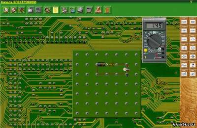 Начала электроники 1.2 - удобный электронный конструктор