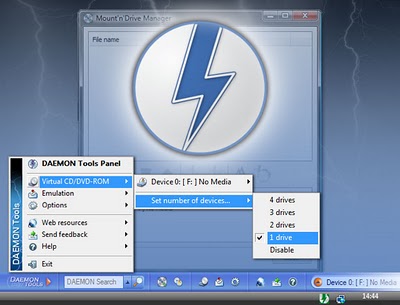 Daemon Tools Lite 4.47 - программа для работы с любыми дисками