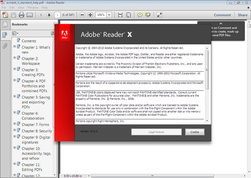 Adobe Reader - программа для просмотра и работы с файлами PDF