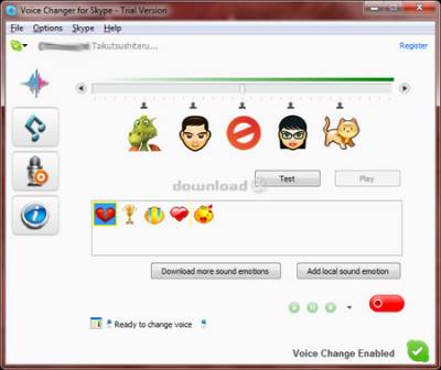 Скачать Skype Voice Changer