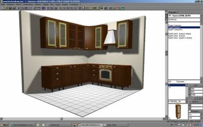 KitchenDraw - программа для создания дизайна помещений