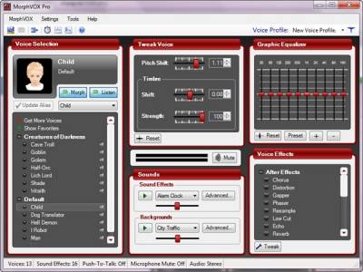 morphvox pro - программа дл общения и изменения голоса через микрофон