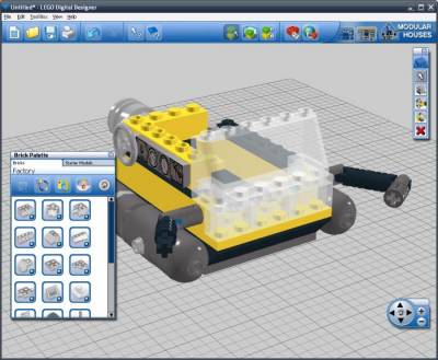 LEGO Digital Designer - виртуальный конструктор Лего