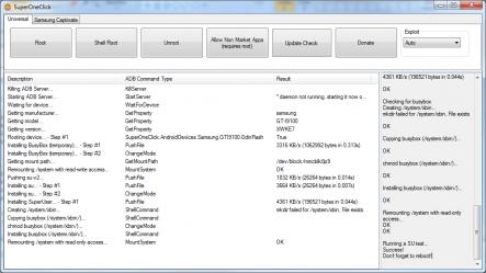 SuperOneClick - программа получения root-доступа на смартфонах Андроид