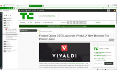 Вивальди - новый интернет браузер на базе Chromium