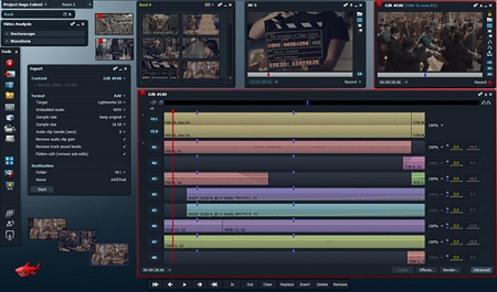 Lightworks  - мощный видеоредактор для нелинейного монтажа