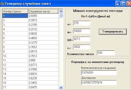 Программа для генерации случайных чисел